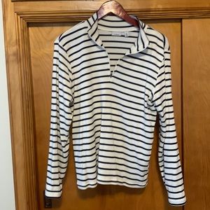 lol bean half zip pull over